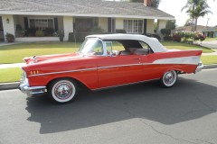 Pat and Diana Welch's 1957 Bel Air Convertible